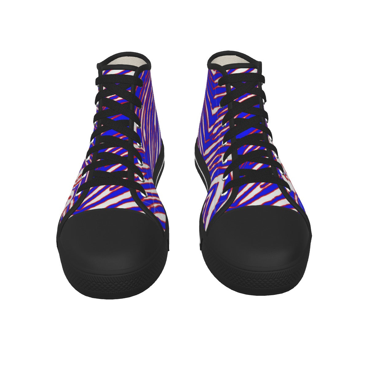 Buffalo Bills Zubaz Black Sole Canvas Shoes