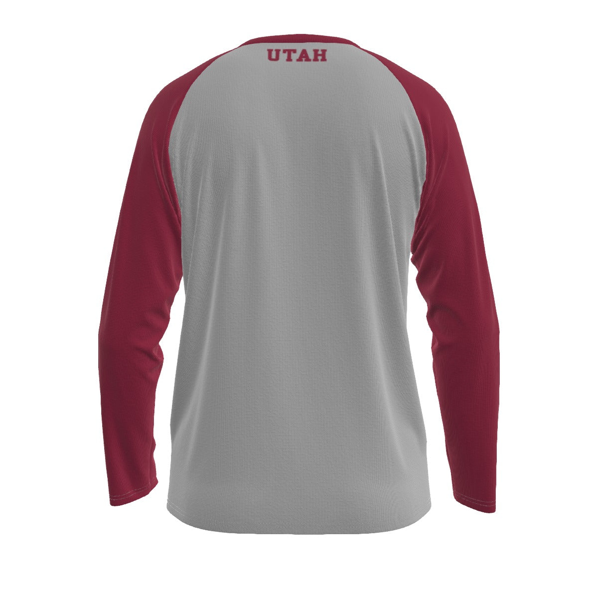 Universidad de Utah - Camiseta de manga larga con mangas raglán de los Utes