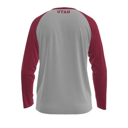 University of Utah - Utes Long Sleeve T-shirt With Raglan Sleeve