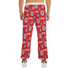 Pantalones deportivos rojos de baloncesto de la NBA de Los Angeles Clippers