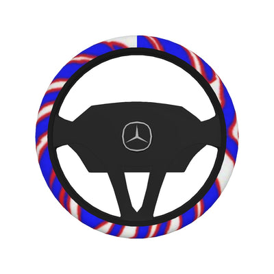 Funda para volante con estampado de cebra de los Buffalo Bills de la NFL