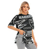 Las Vegas Raiders Women's Short Sleeve T-Shirt with Hem Split