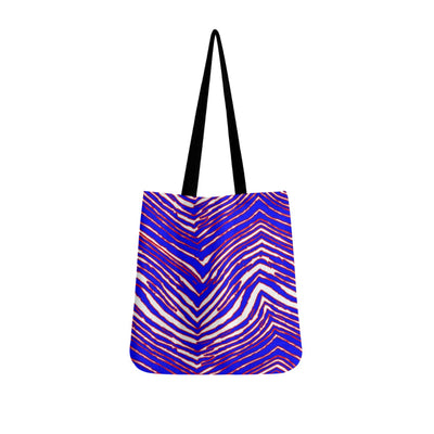 Nfl Football Buffalo Bills zubaz zebra print  Cloth Tote Bag