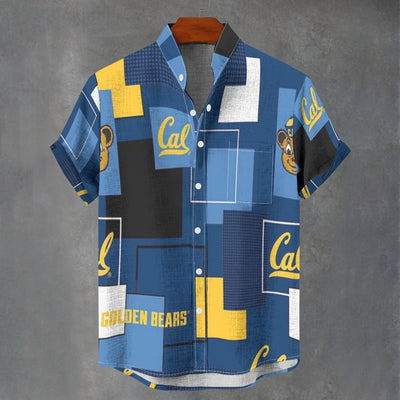University of California Berkeley Golden Bears Stand Collar Shirt for Effortless Style