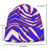 Nfl Football Buffalo Bills zubaz zebra print Knitted Hat