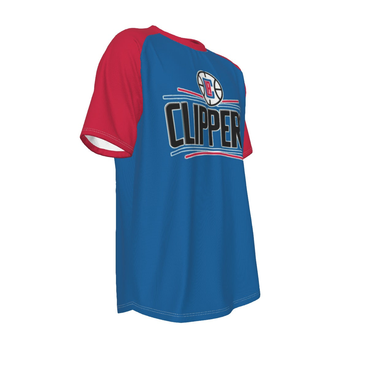 Camiseta de manga corta raglán de baloncesto de la NBA de Los Angeles Clippers