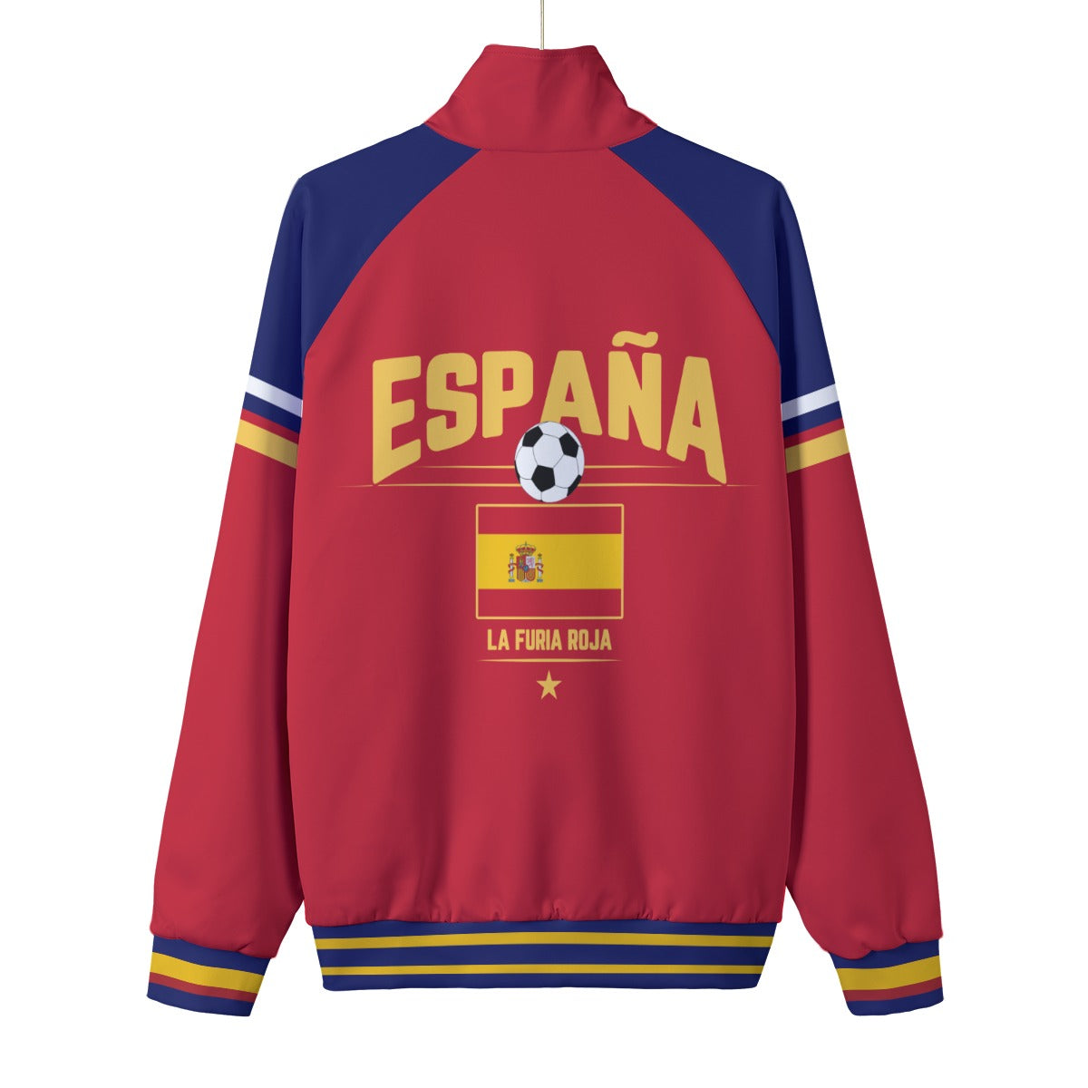 Chaqueta del equipo nacional de futbol España - La Furia Roja - Chaqueta del equipo de fútbol de España