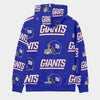 New York Giants Classic Pullover Hoodie with Front Pocket and Drawstring