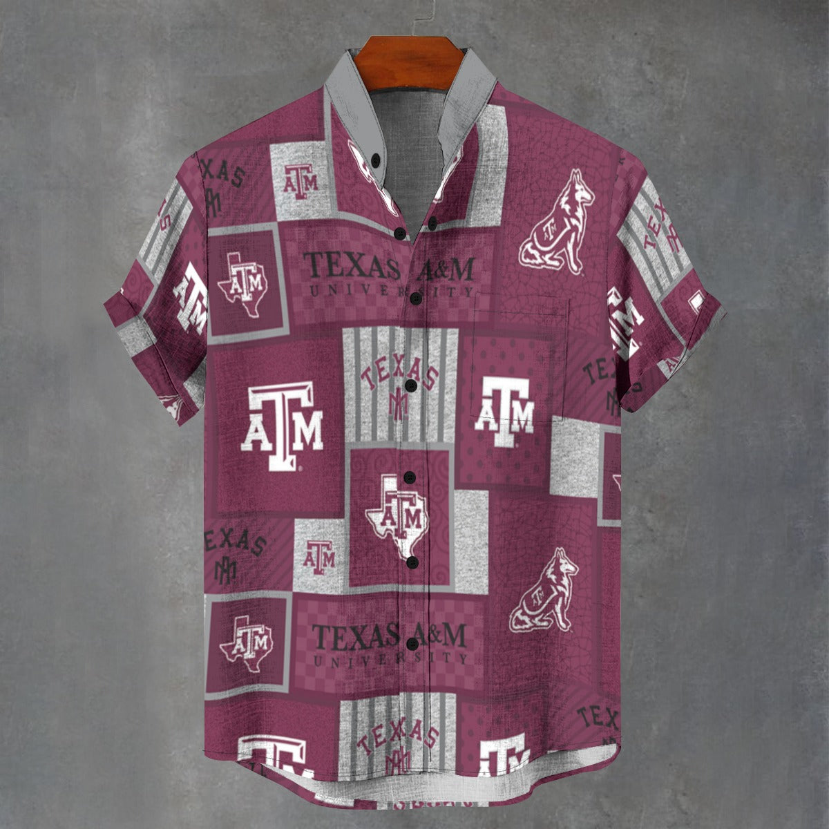 Texas A&M University - Aggies Shirt|110GSM Imitation Flax