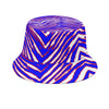 Sombrero de pescador con estampado de cebra de los Buffalo Bills de la NFL