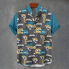 Jacksonville Jaguars Stand Collar Shirt|110GSM Imitation Flax