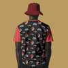 Portland Trail Blazers Seamless Pattern T-Shirt for Comfortable Daily Wear