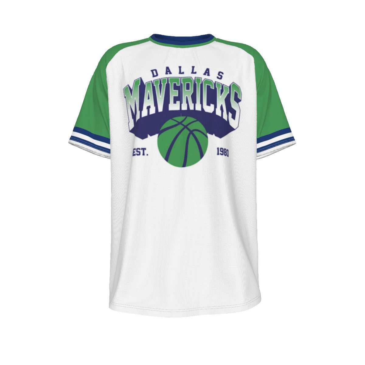 Dallas Mavericks T-shirt, NBA raglan sleeve shirt, Mavericks basketball apparel, short sleeve basketball tee, Dallas Mavericks fan gear, NBA official merchandise, Mavericks workout shirt, Dallas Mavericks clothing