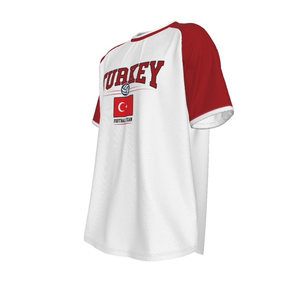 TURKEY Euro football team O-neck Short Sleeve T-shirt