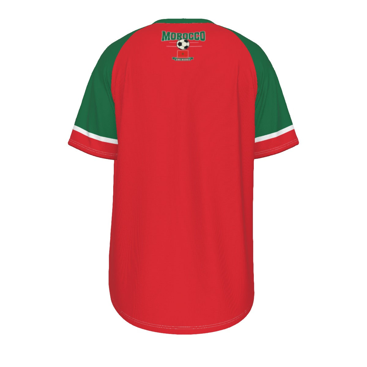 Camiseta del equipo nacional de futbol de Maruecos - Morocco football team Short Sleeve T-shirt