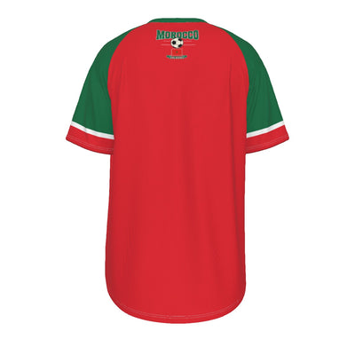 Camiseta del equipo nacional de futbol de Maruecos - Morocco football team Short Sleeve T-shirt