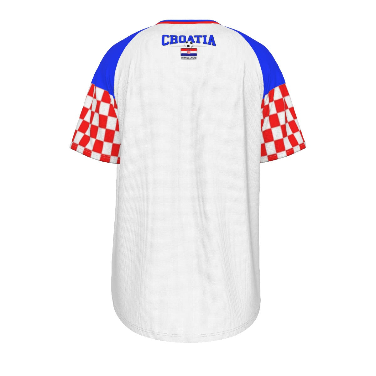 CROATIA Euro football team O-neck Short Sleeve T-shirt