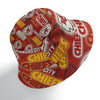 Kansas City Chiefs Double-Sided Printed Bucket Hat for Stylish Versatility