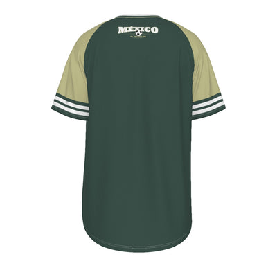 Playera camiseta del equipo nacional de futbol de Mexico O-neck Short Sleeve T-shirt