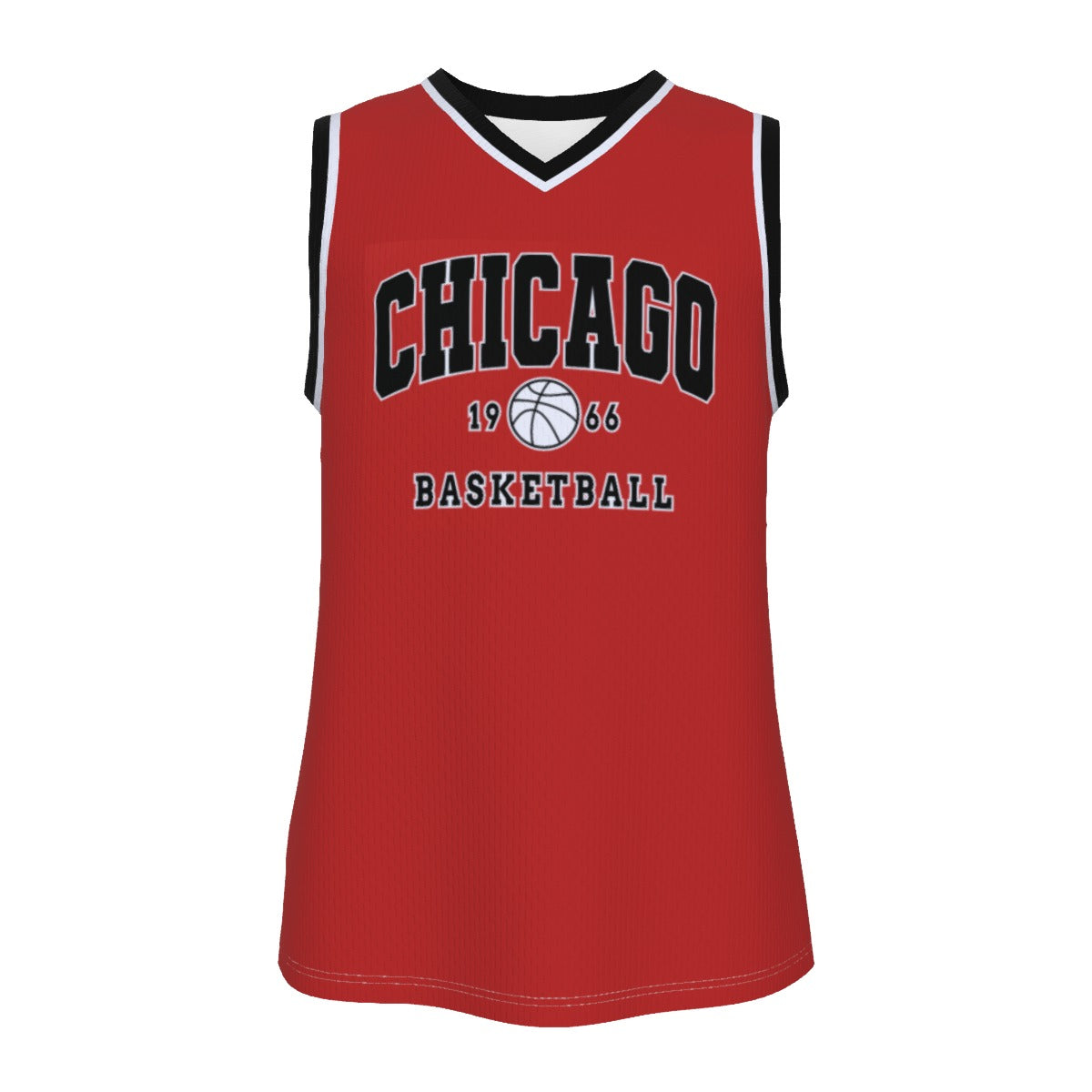 Chicago Bulls V Neck Basketball Top
