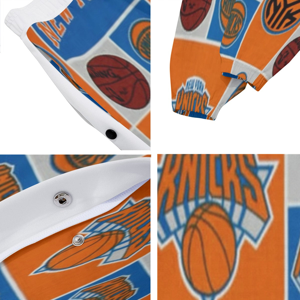 Pantalones deportivos de baloncesto para hombre de los New York Knicks de la NBA