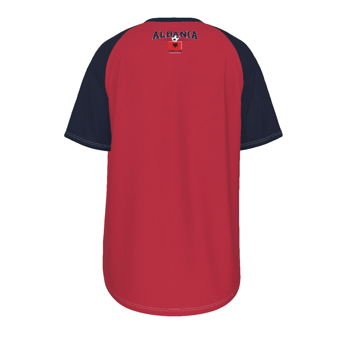 ALBANIA Euro football team O-neck Short Sleeve T-shirt