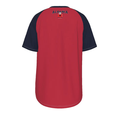 ALBANIA Euro football team O-neck Short Sleeve T-shirt