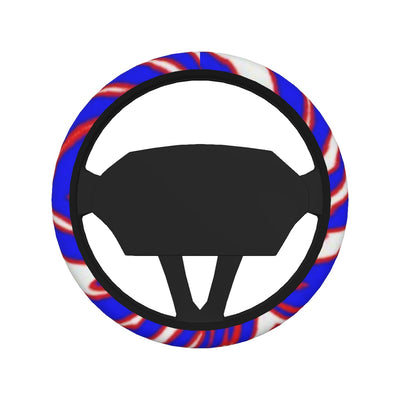Funda para volante con estampado de cebra de los Buffalo Bills de la NFL