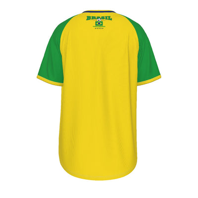 BRASIL - football team verde amarela O-neck Short Sleeve T-shirt