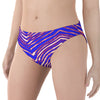 Calzoncillos de mujer con estampado de cebra de los Buffalo Bills de la NFL