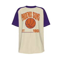 Phoenix Suns O-neck Short Sleeve T-shirt