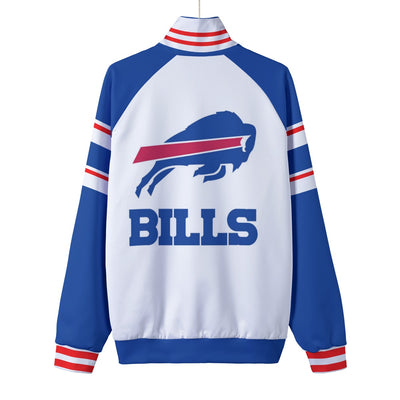 Buffalo Bills nfl football Unisex Stand Collar  Lining Jacket