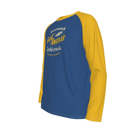 Los Angeles California Long Sleeve T-shirt With Raglan Sleeve