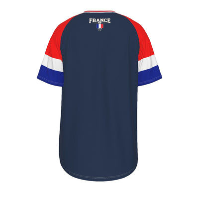 France national football team O-neck Short Sleeve T-shirt