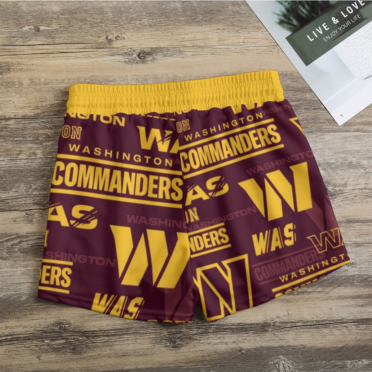Washington Commanders Casual Shorts – Ultimate Comfort &amp; Team&nbsp; - Jacketon