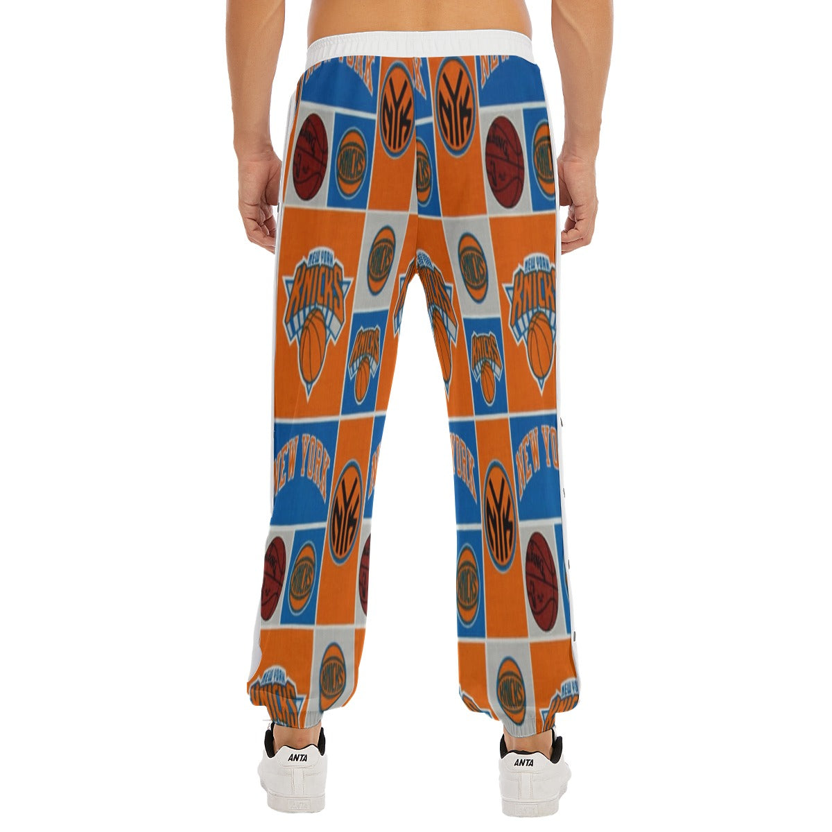 Pantalones deportivos de baloncesto para hombre de los New York Knicks de la NBA
