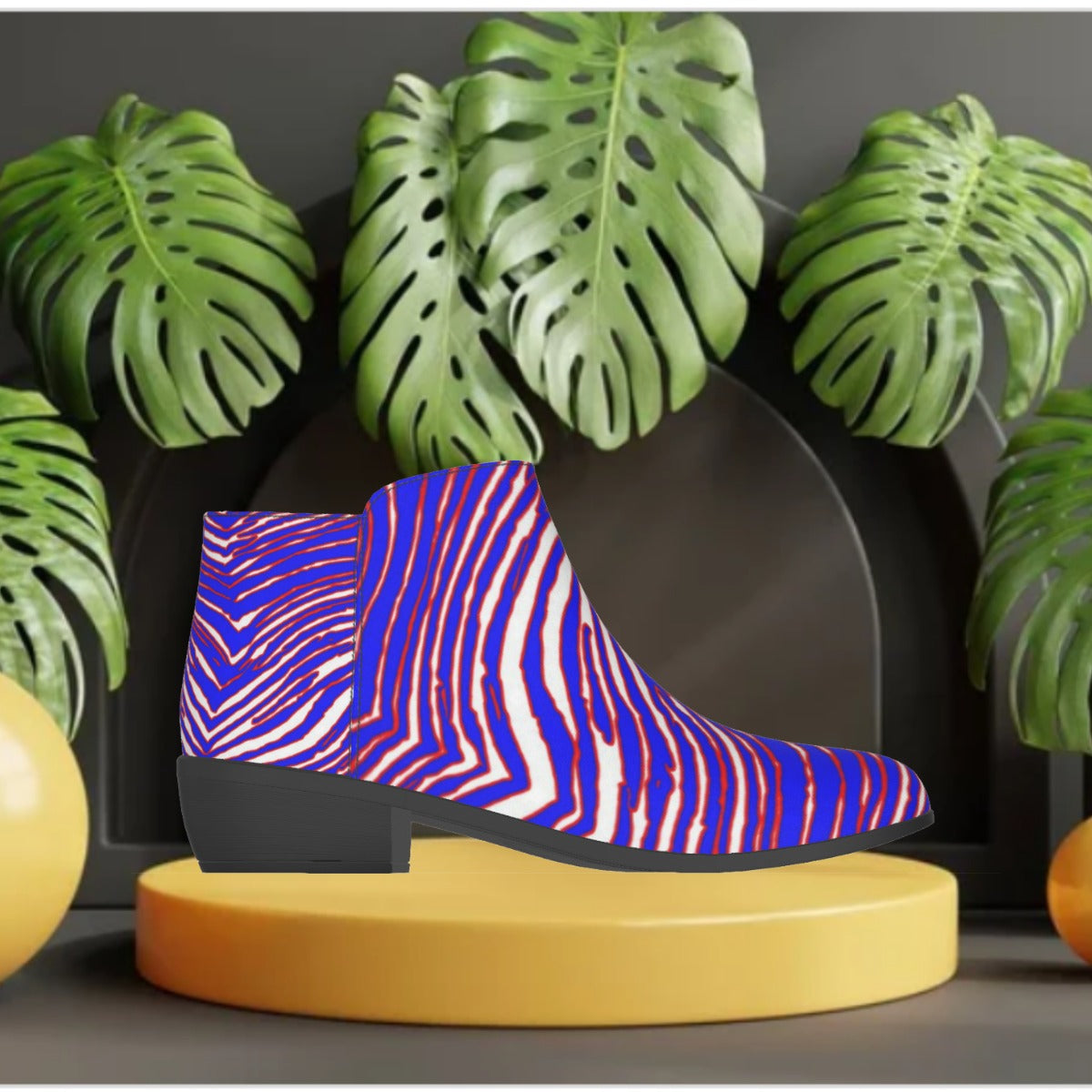 Buffalo Bills zubaz  Women's Fashion Boots
