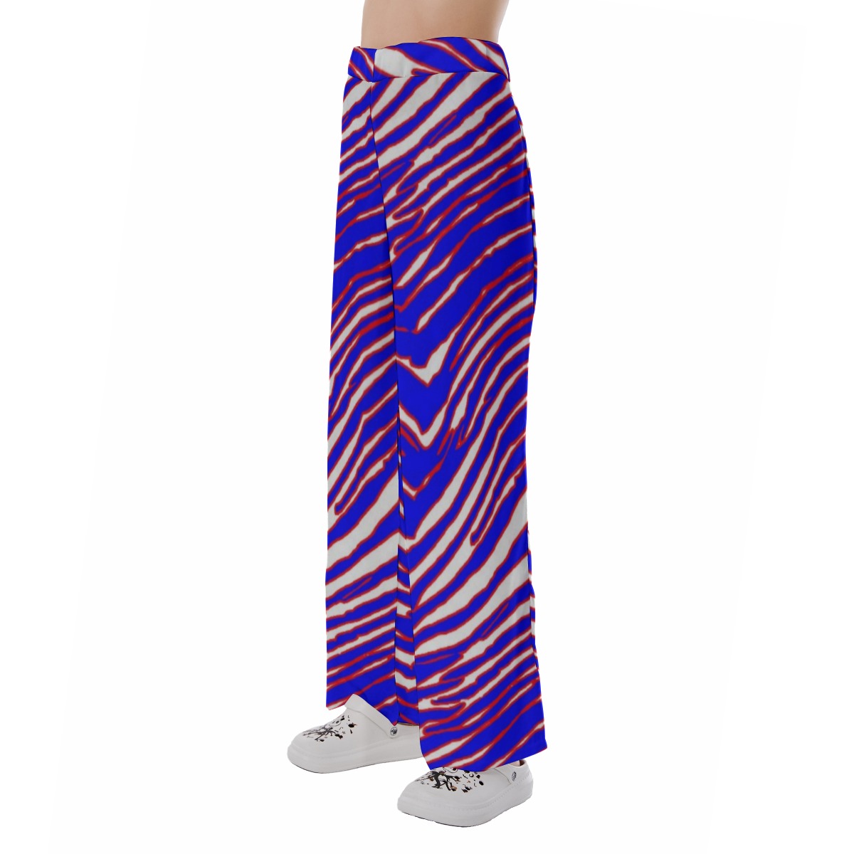 Pantalones de pijama para mujer con estampado de cebra de los Buffalo Bills de la NFL