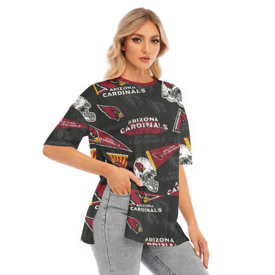 Arizona Cardinals NFL Women's Short Sleeve T-Shirt with Hem Split