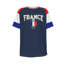 FRANCE Euro football team Men's O-neck Short Sleeve T-shirt