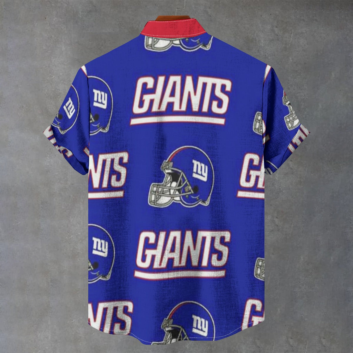 New York Giants Stand Collar Shirt|110GSM Imitation Flax