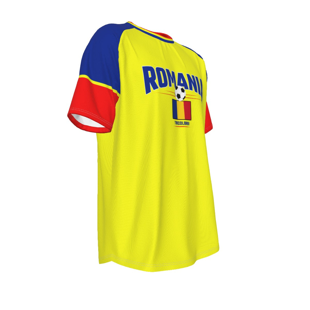 ROMANIA Euro football team O-neck Short Sleeve T-shirt