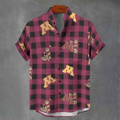 University of Minnesota - Golden Gophers Shirt|110GSM Imitation Flax