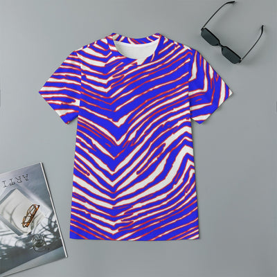 Buffalo Bills zubaz Children's Short-Sleeve T-Shirt | 180GSM Cotton