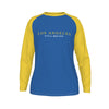 Universidad de California, Los Ángeles (UCLA) - Camiseta de manga larga con mangas raglán de los Bruins