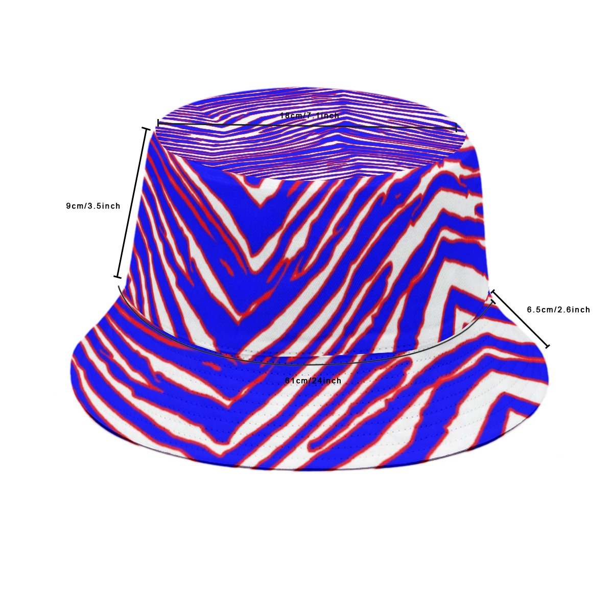 Buffalo Bills Zubaz Zebra Print Bucket Hat – Wild, Retro &amp; Game-Day Ready