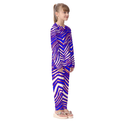 Pijama infantil con estampado de cebra de los Buffalo Bills de la NFL