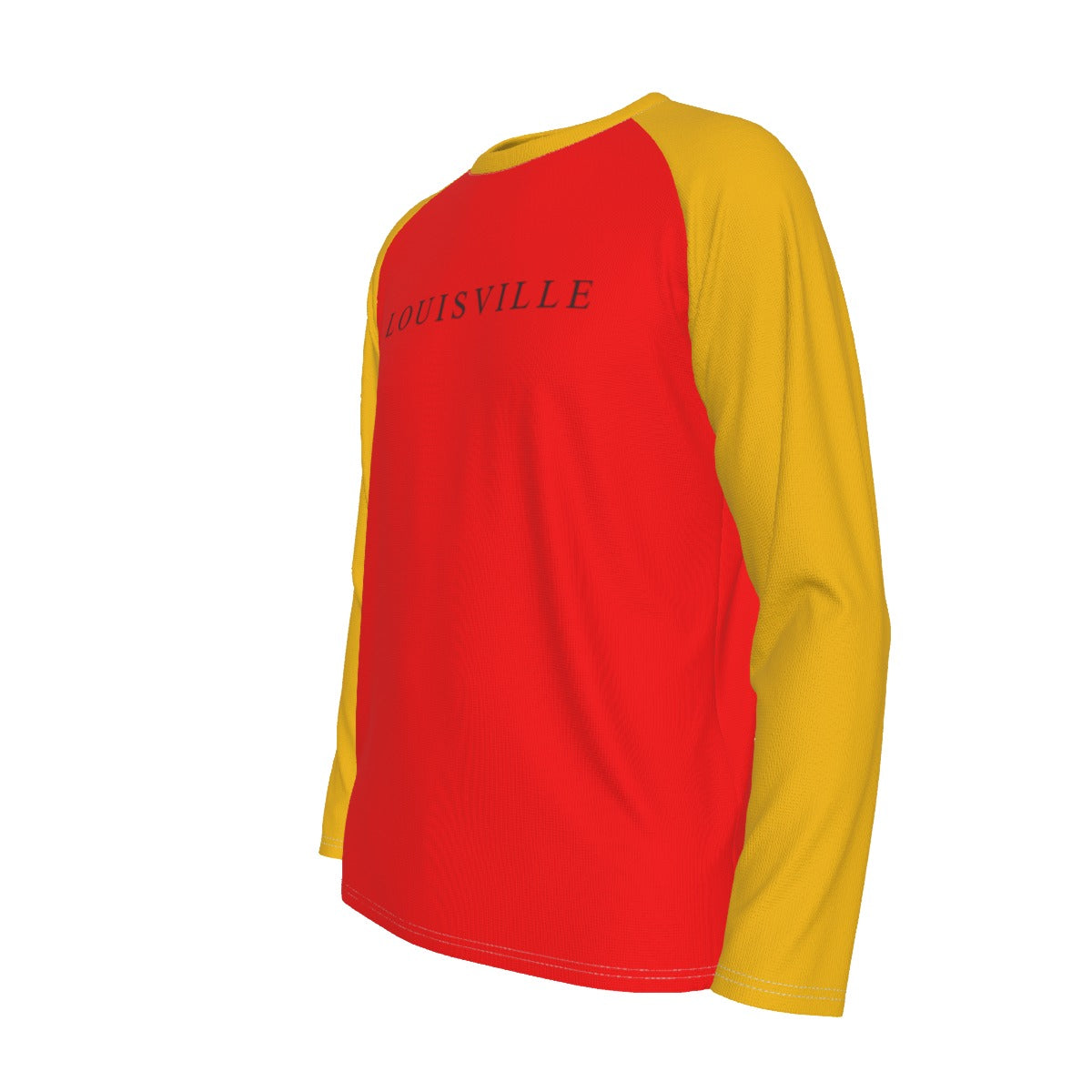 Universidad de Louisville - Camiseta de manga larga de los Cardinals con mangas raglán