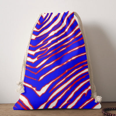 Bolsa de almacenamiento o decoración con estampado de cebra de los Buffalo Bills de fútbol americano de la NFL