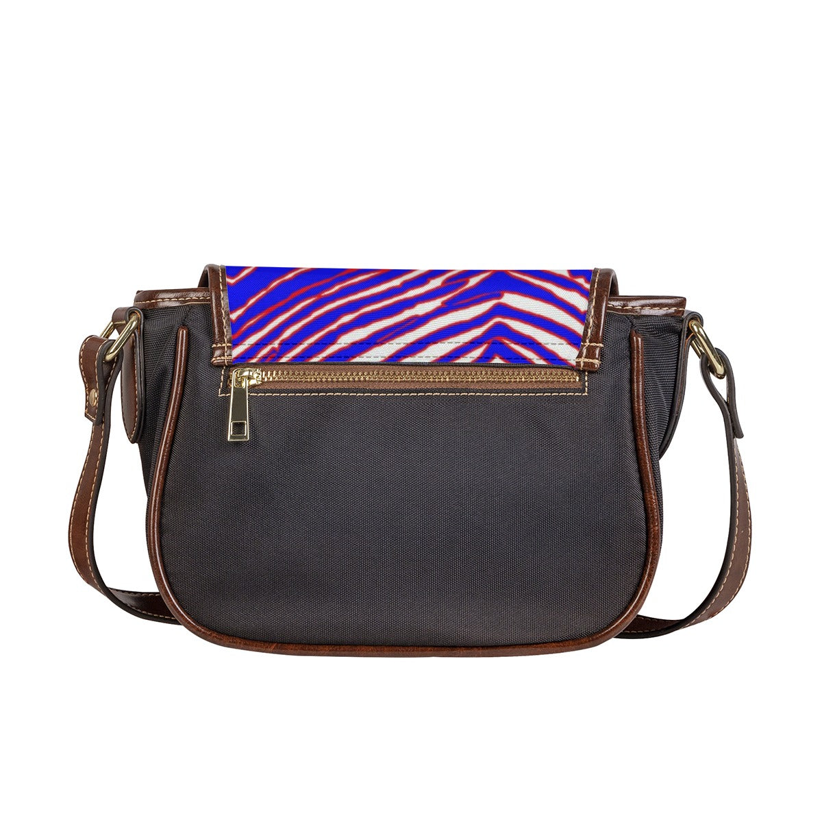 Nfl Football Buffalo Bills zubaz zebra print  Tambourin Bag With Single Strap